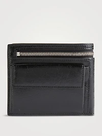 Superbusy Square Folded Leather Wallet