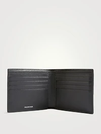 Superbusy Square Folded Leather Wallet