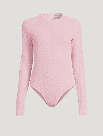 Monogram 72 Tulle Bodysuit