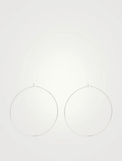 Capri Wire Hoop Earrings