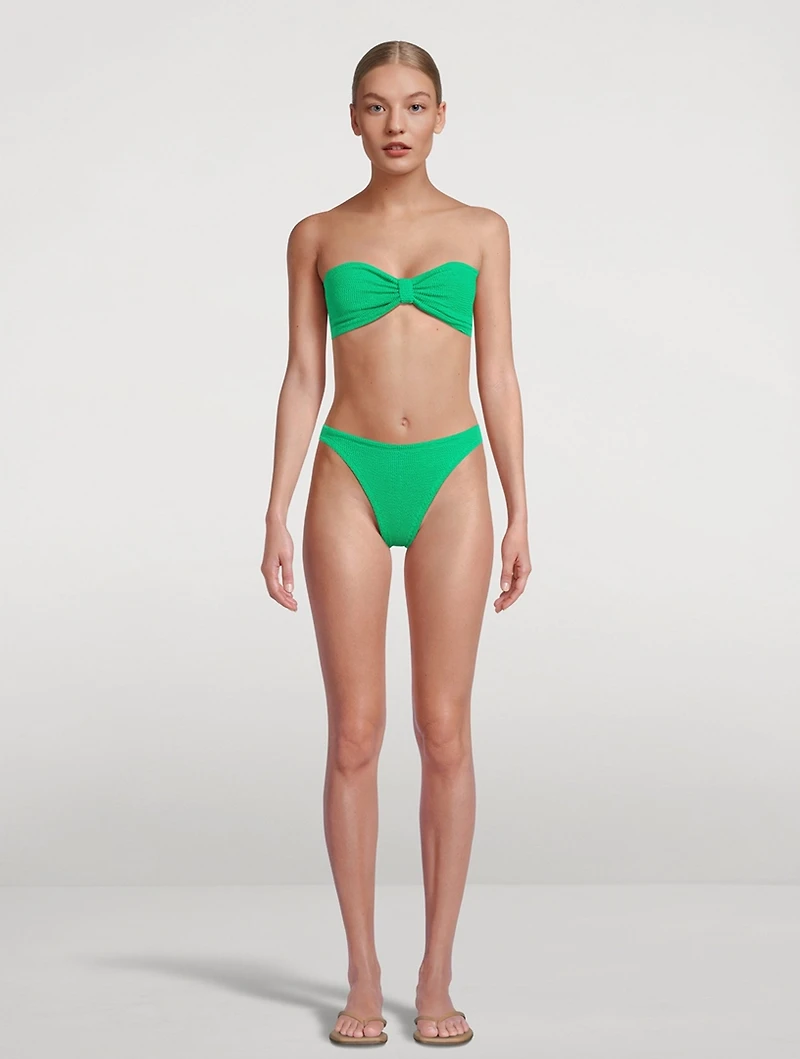 Jean Bandeau Bikini Set