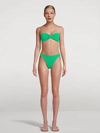 Jean Bandeau Bikini Set