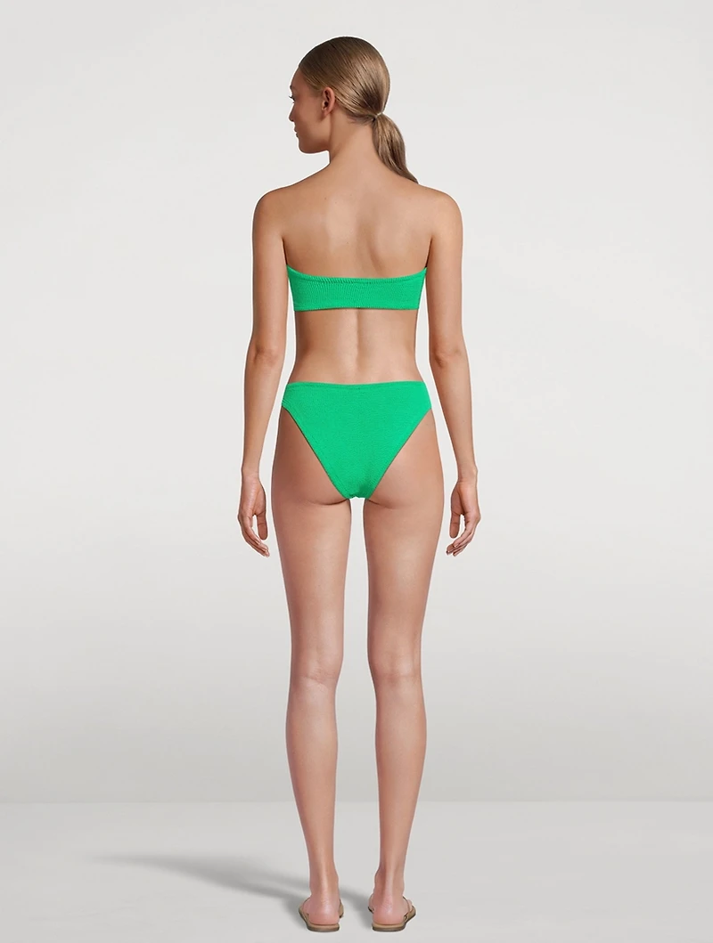 Jean Bandeau Bikini Set