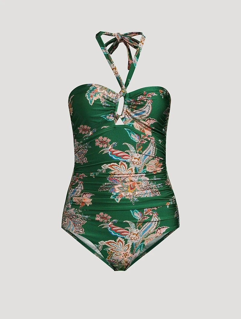Rhiannon One-Piece Swimsuit Paisley Print