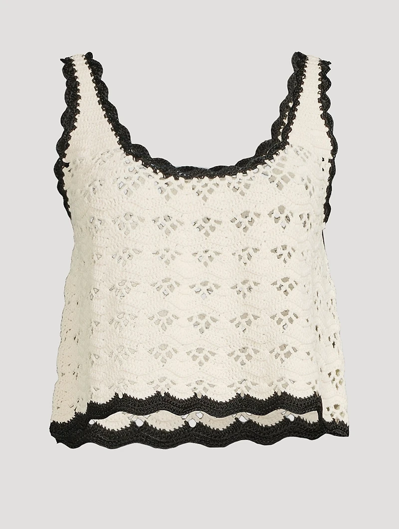 Rhiannon Crochet Tank Top