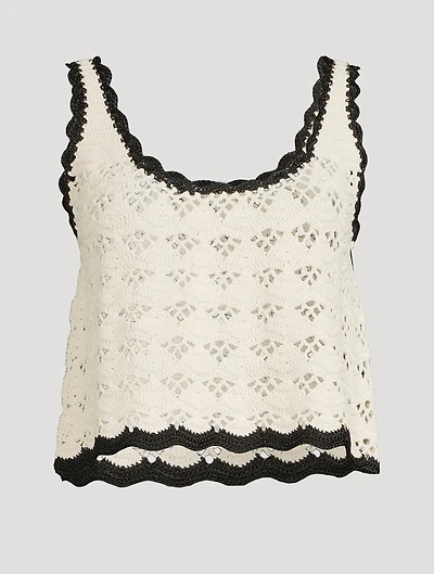 Rhiannon Crochet Tank Top