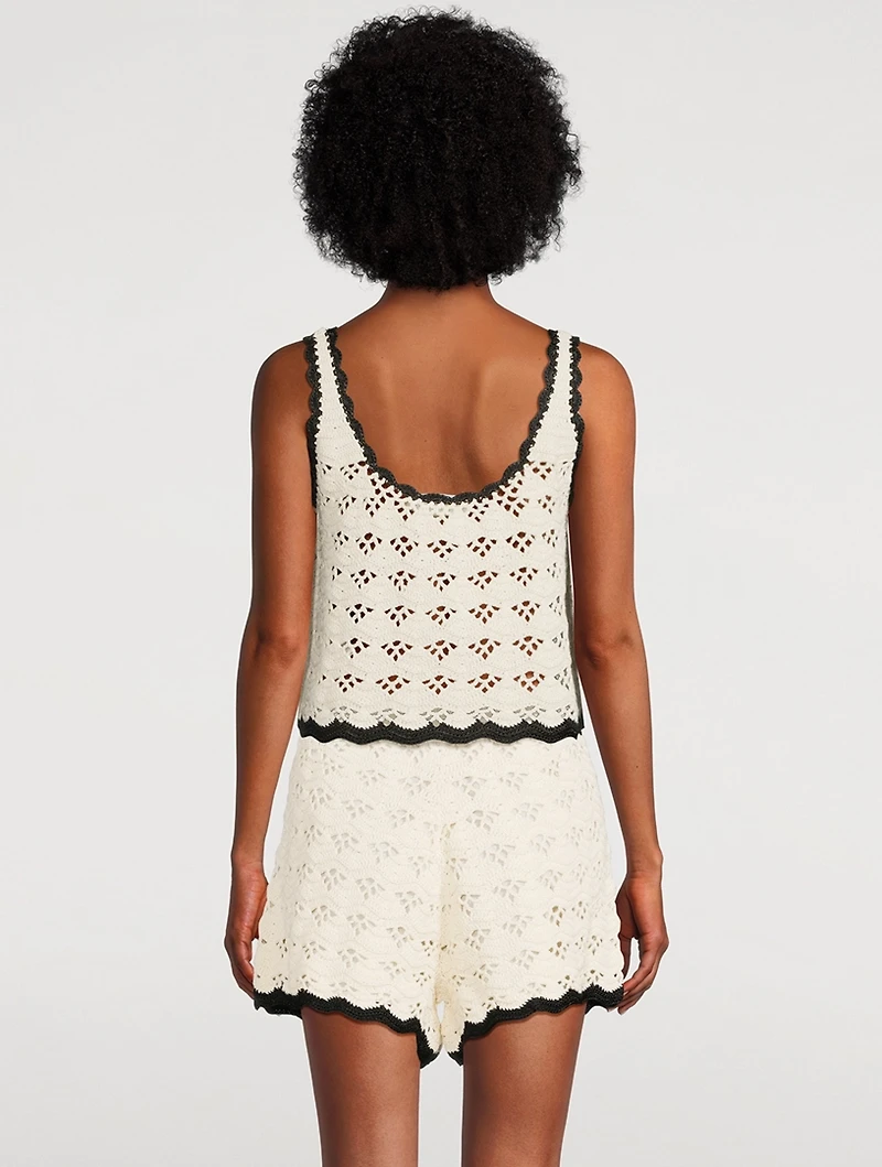 Rhiannon Crochet Tank Top