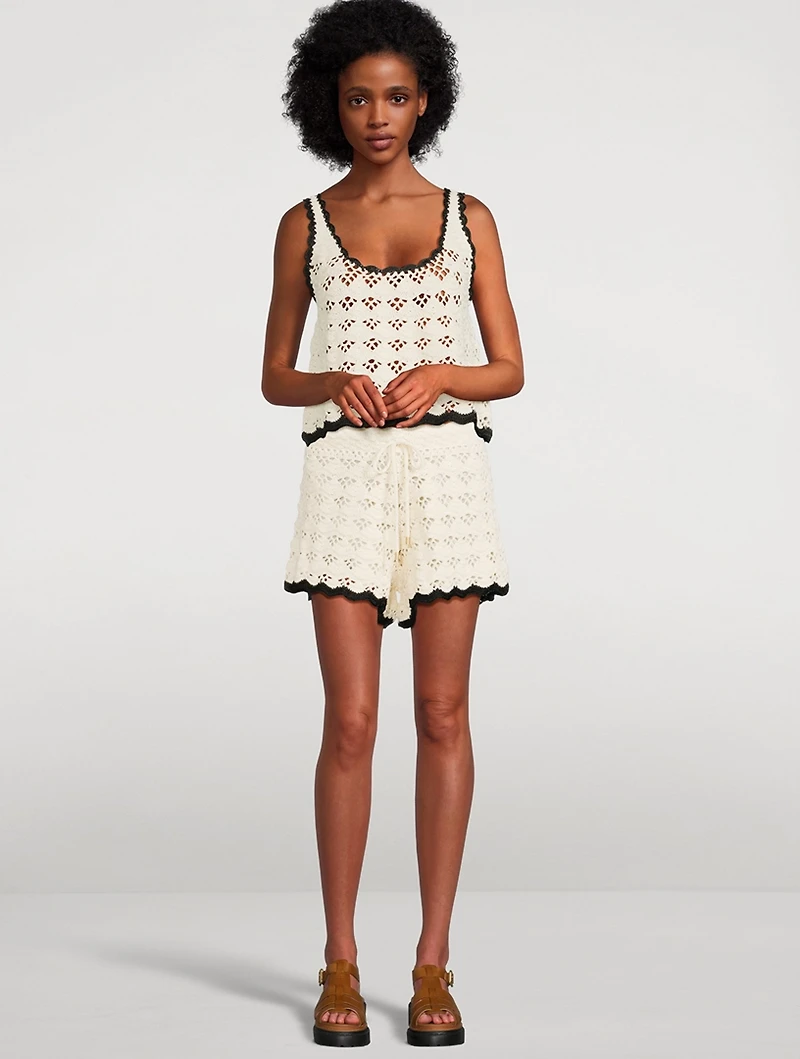 Rhiannon Crochet Tank Top