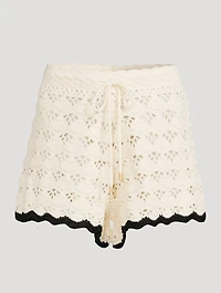 Rhiannon Crochet Shorts
