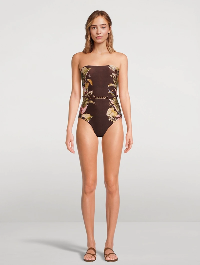 Ascension Strapless One-Piece Swimsuit
