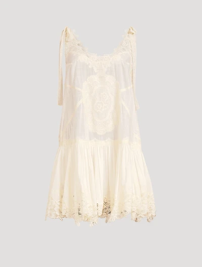 Cascadian Lace Mini Dress