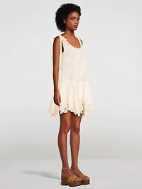 Cascadian Lace Mini Dress