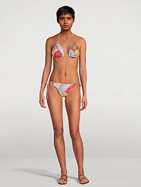 Lucky Ring Bikini Set Bandana Print