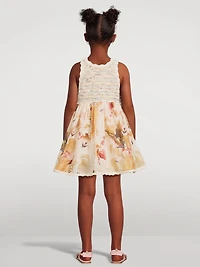 Rhiannon Mixed-Media Dress