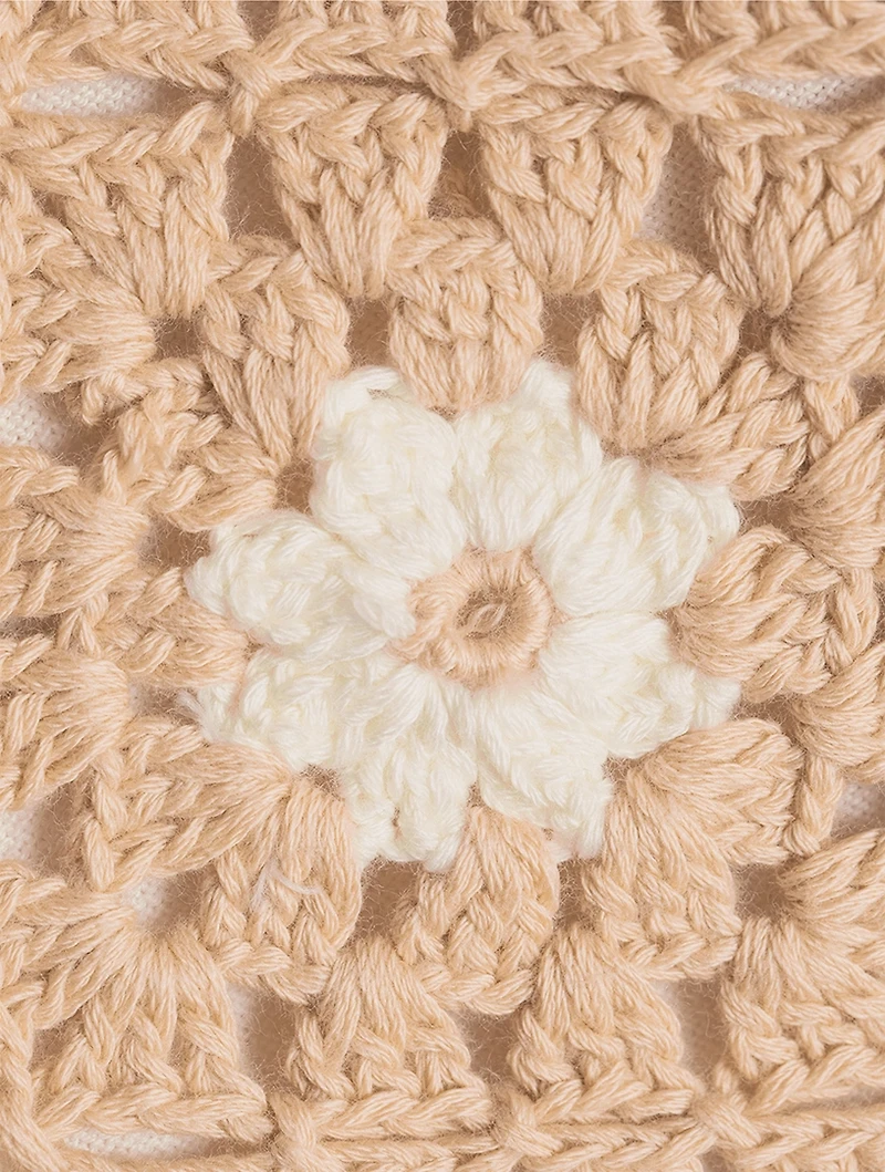 Cascadian Cotton Crochet Shorts