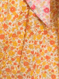 Lucky Frill Tie Top Floral Print