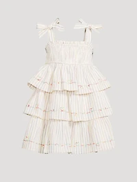 Rhiannon Striped Denim Dress
