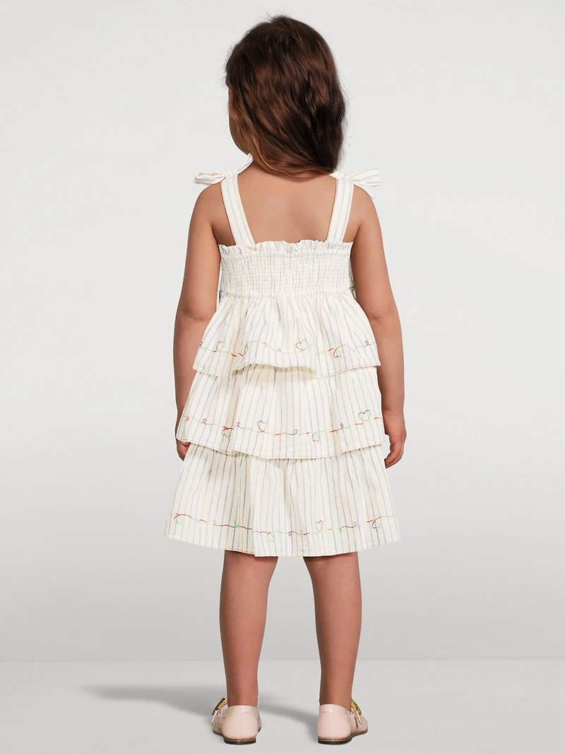 Rhiannon Striped Denim Dress