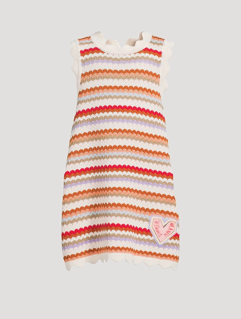 Lucky Stripe Knit Dress