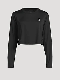 Train Long-Sleeve Cropped T-Shirt