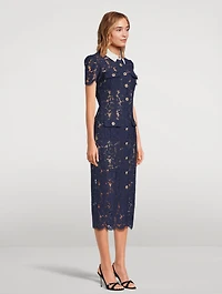 Lace Midi Dress