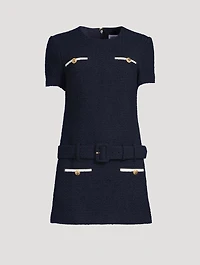 Bouclé Mini Dress