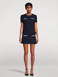 Bouclé Mini Dress