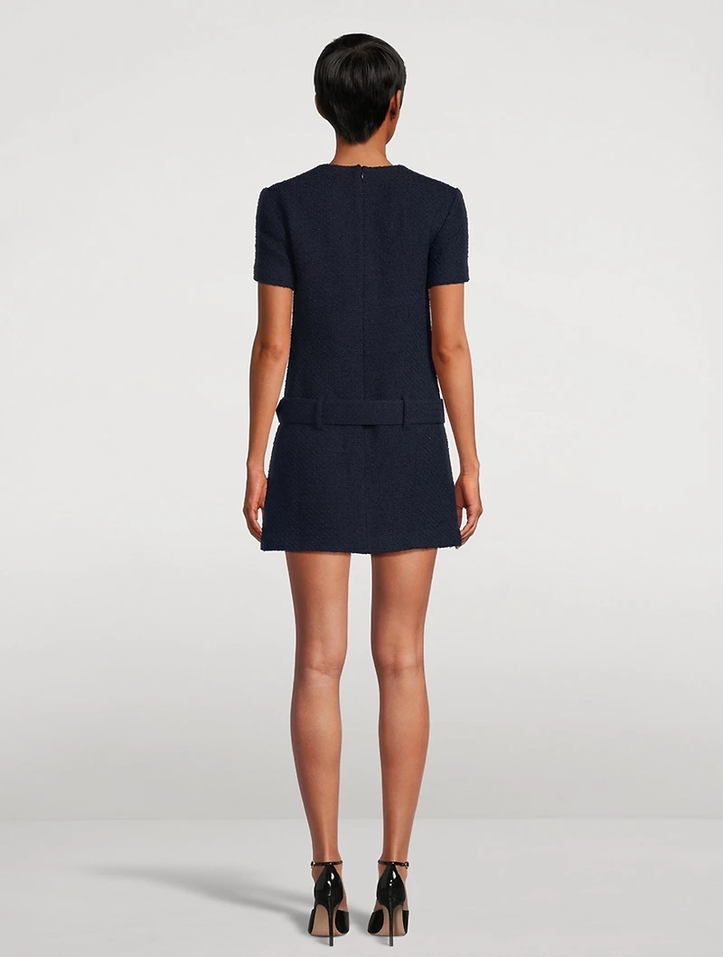 Bouclé Mini Dress