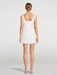 Tulle Lace Mini Dress