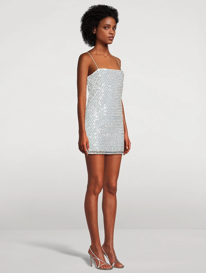 Asteri Sequin Mini Dress