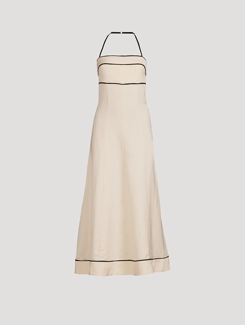 Billie Halter Midi Dress