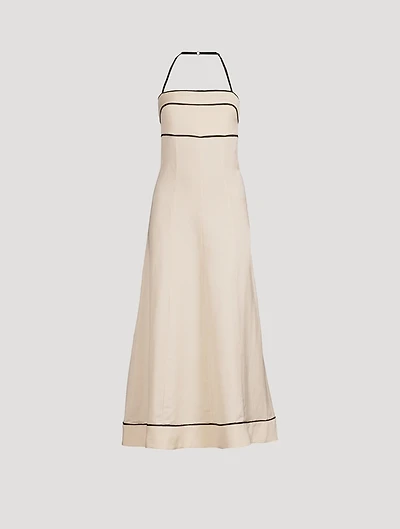 Billie Halter Midi Dress