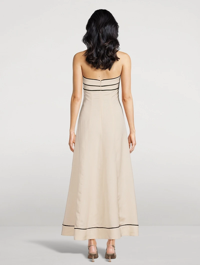 Billie Halter Midi Dress
