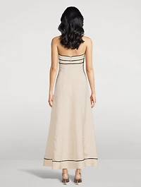 Billie Halter Midi Dress
