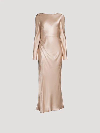 La Lune Satin Dress