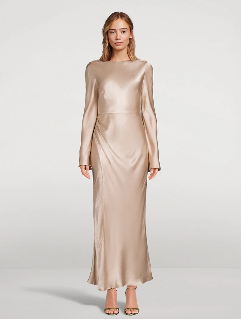 La Lune Satin Dress