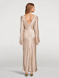 La Lune Satin Dress