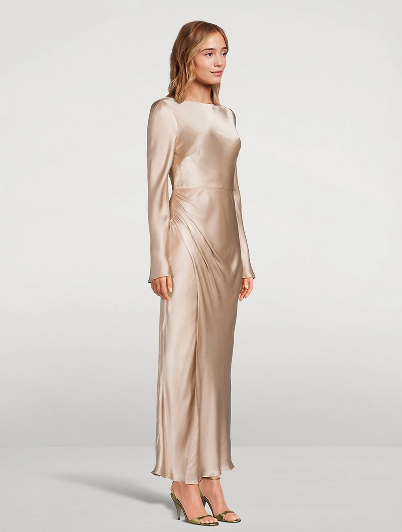 La Lune Satin Dress