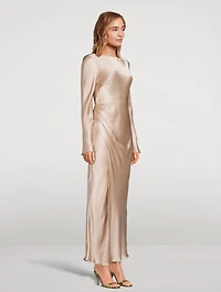 La Lune Satin Dress