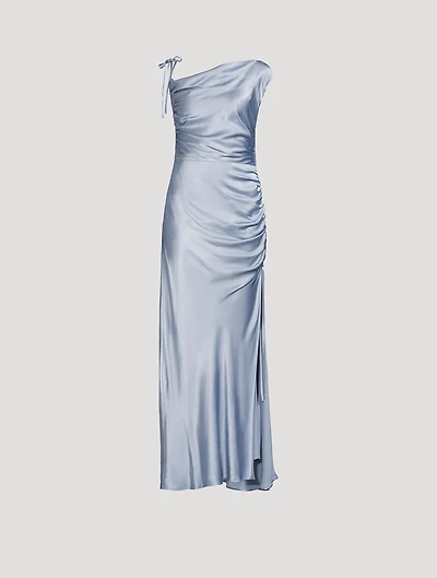 La Lune One-Shoulder Maxi Dress