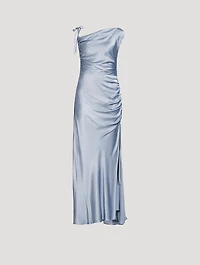 La Lune One-Shoulder Maxi Dress