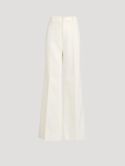 Grain de Poudre Wool Trousers