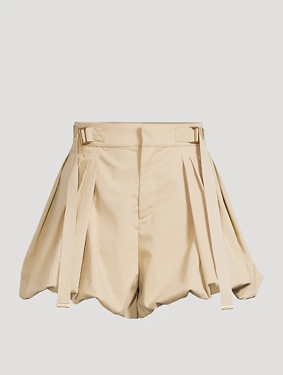 Gabardine Shorts