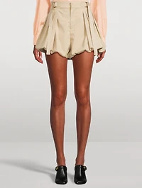 Gabardine Shorts