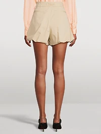 Gabardine Shorts