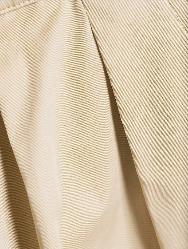 Gabardine Shorts