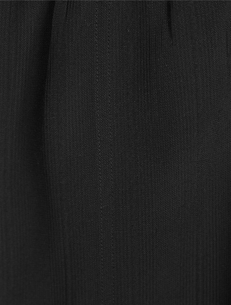 Woven Stripe Drawstring Trousers