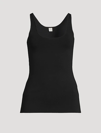 Compact Knit Tank Top