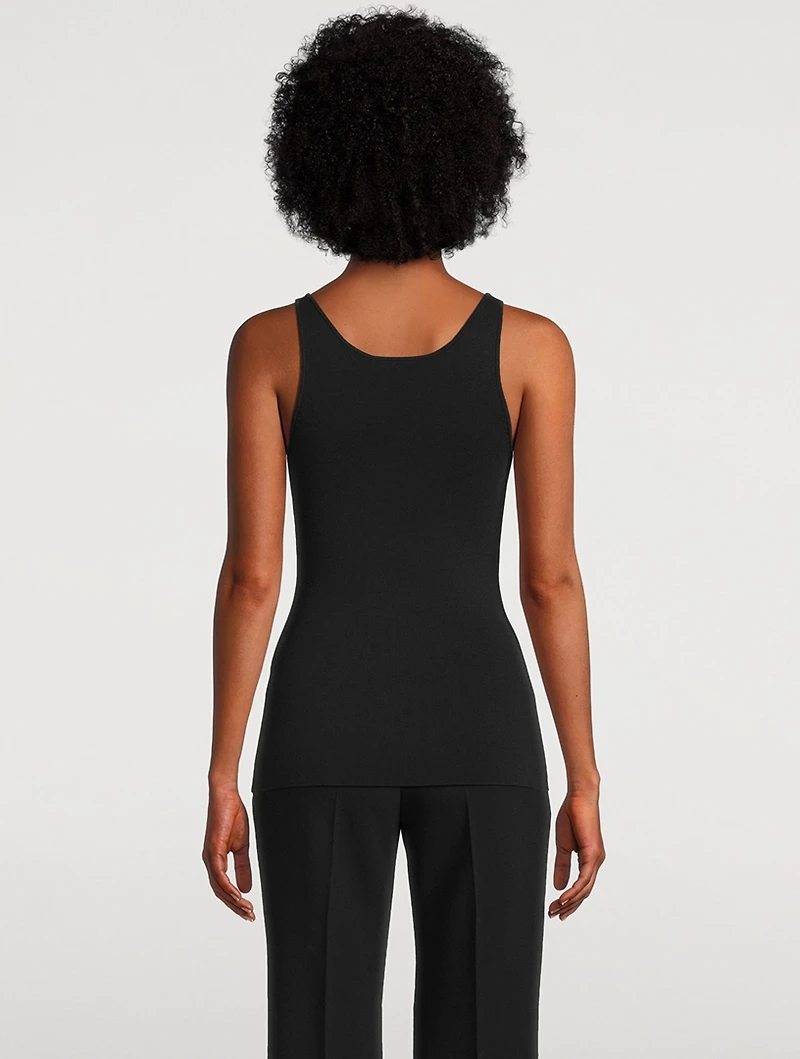 Compact Knit Tank Top