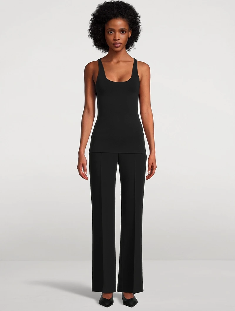 Compact Knit Tank Top